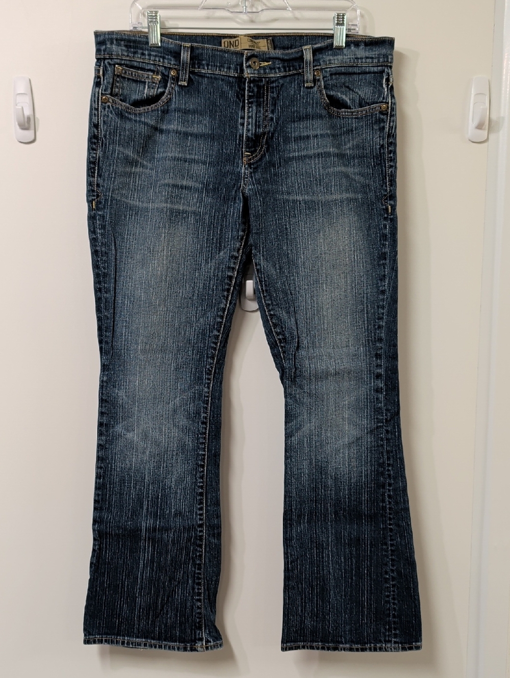 Old Navy Dark Indigo Bootcut Jeans Size 14 Regular